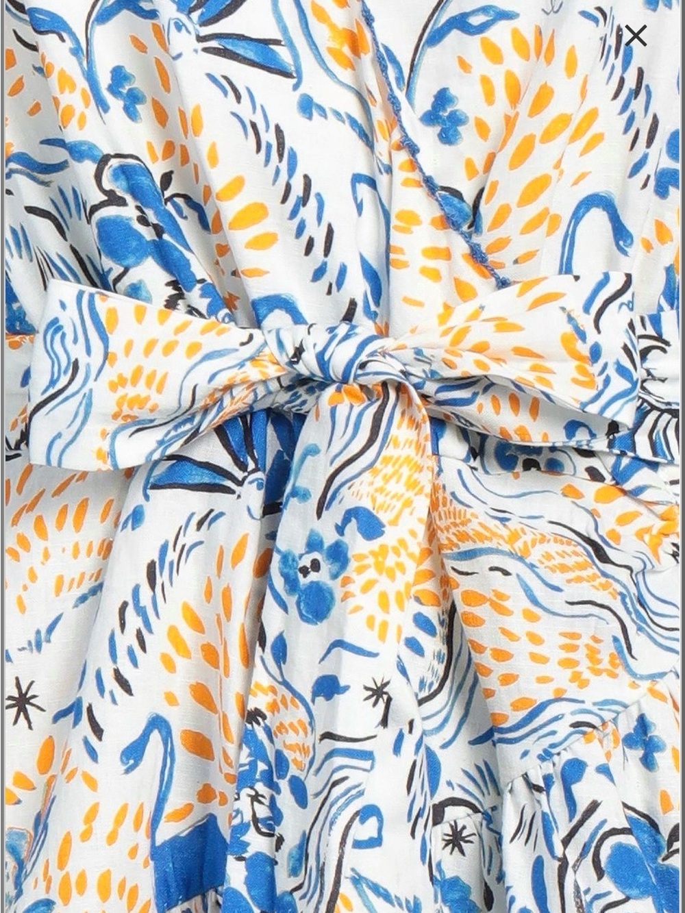 Lala Berlin Printed Wrap Mini Dress